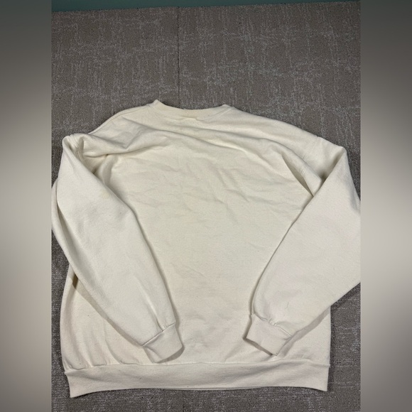 Vintage 1990s Looney Tunes University Bugs Bunnt Crew Neck Sweatshirt READ - Picture 7 of 11